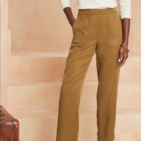 Pull On Straight Leg Pant - Picture 3 of 4